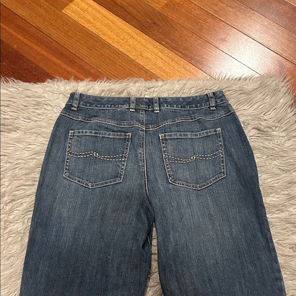 Talbots Petites Classic Blue Women’s Straight Leg Jeans Size 10 - Picture 6 of 6